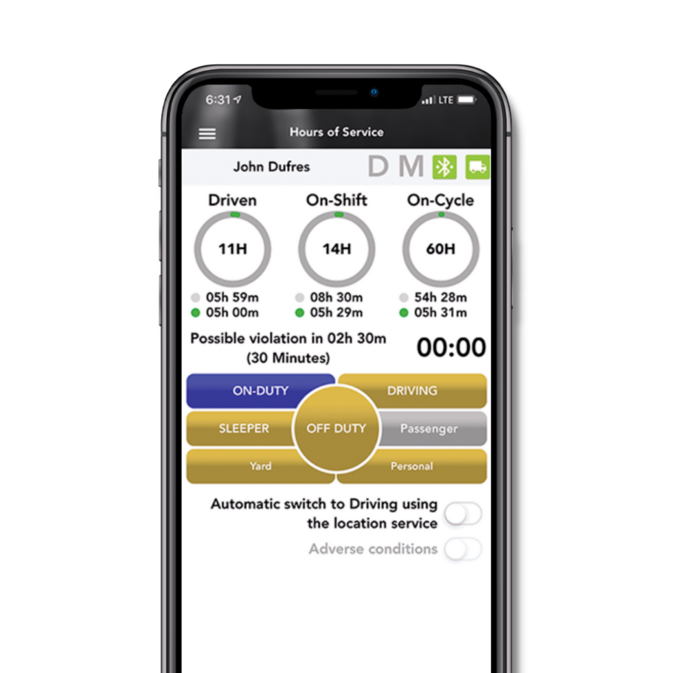 ELD apollo mobile app